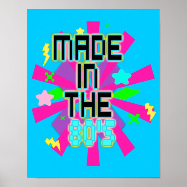 Made in the 80's Print (Front)