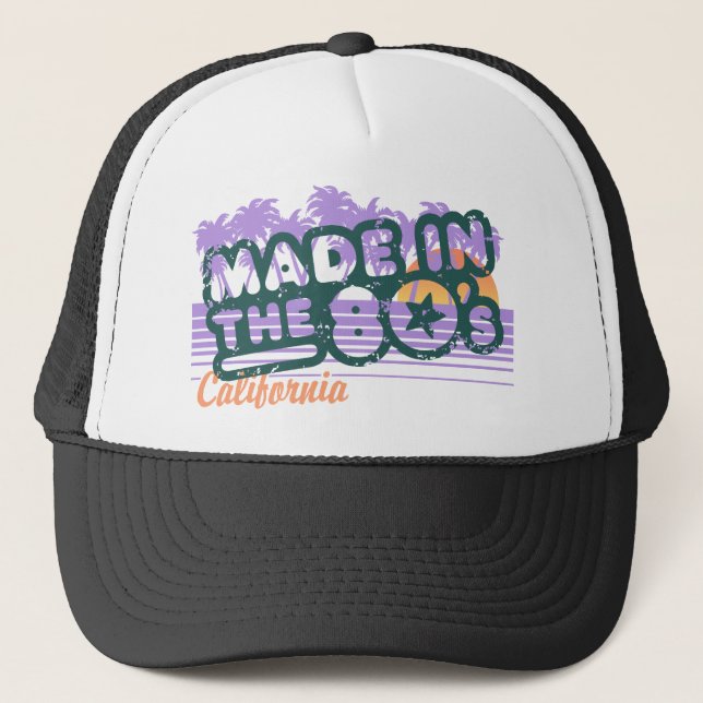 Made in the 80's trucker hat (Front)