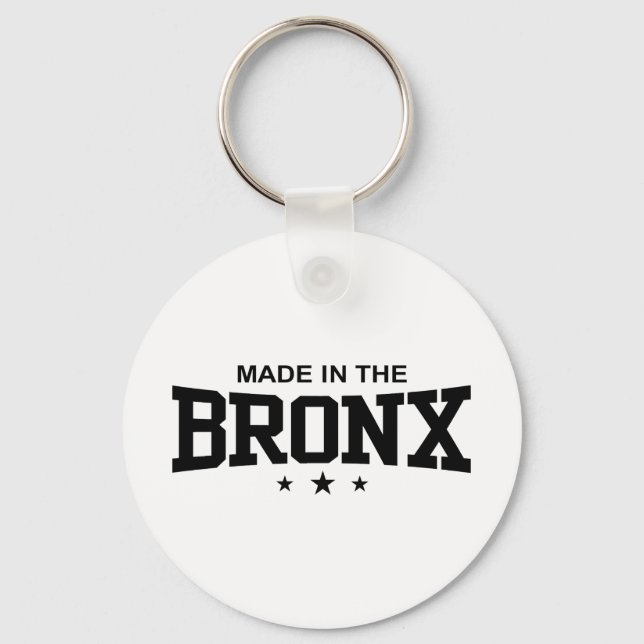 Made in the Bronx Key Ring (Front)