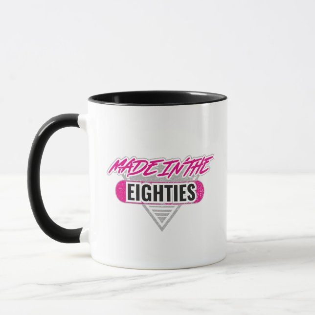 Made in the eighties mug (Left)