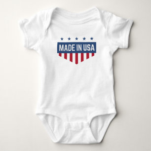 Made in the USA Baby Bodysuit
