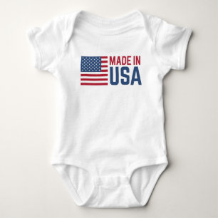 Made in the USA Baby Bodysuit