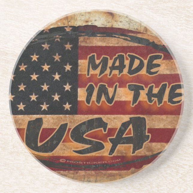 Made in the USA Coaster (Front)