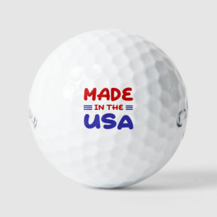 Made in The USA Golf Balls - Personalised 