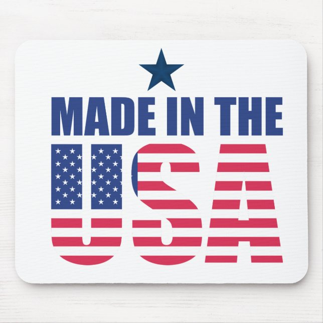 Made in the USA Mouse Pad (Front)
