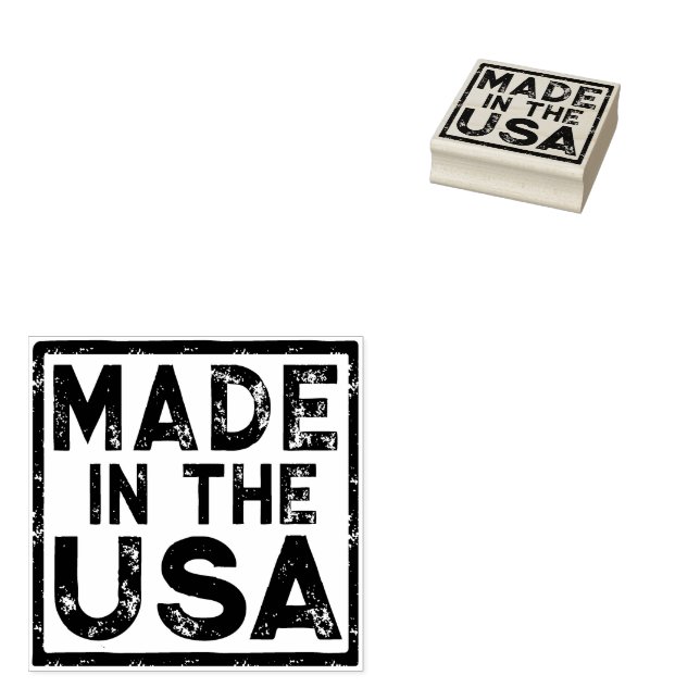 Made in the USA Rubber stamp (Stamped)