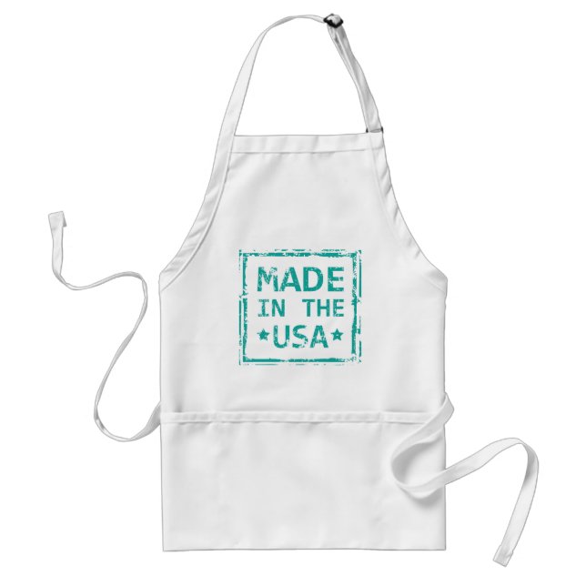 Made in the USA stamp Standard Apron (Front)
