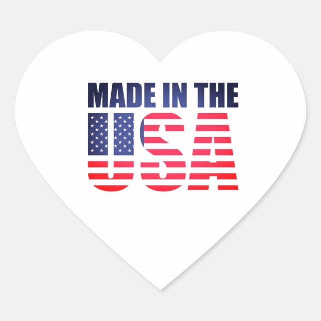 Made in the USA Sticker (Front)