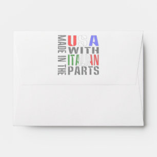 Made in the USA wit Italian Parts Envelope