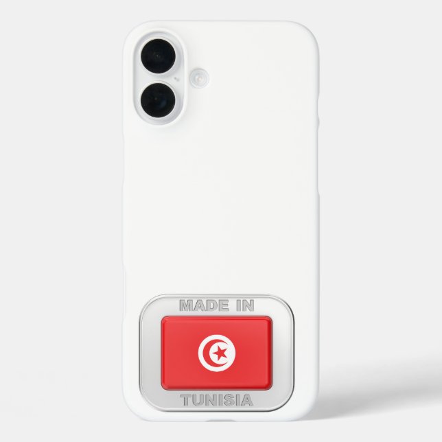 Made in Tunisia Case-Mate iPhone Case (Back)