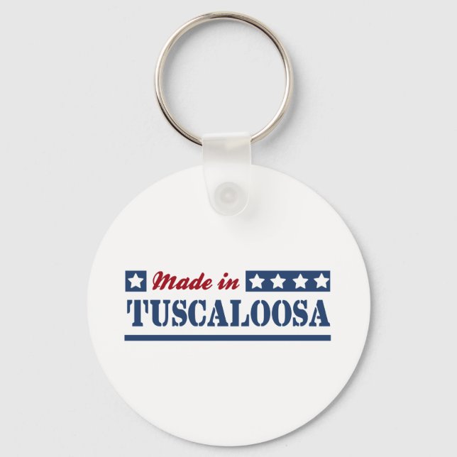 Made in Tuscaloosa Key Ring (Front)