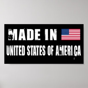 Made in United States of America Poster