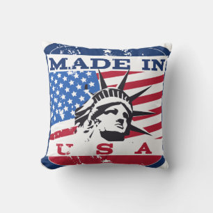 Made In USA Badge Cushion