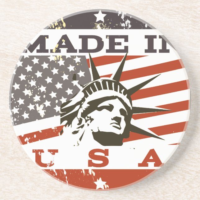 made in USA Coaster (Front)
