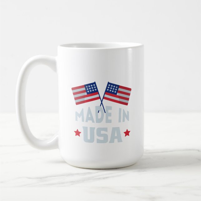 Made in USA mug (Left)