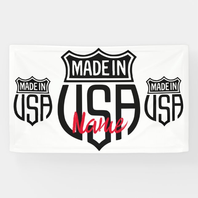 Made in USA Sign Thunder_Cove  (Horizontal)