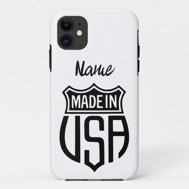 Made in USA Sign Thunder_Cove  Case-Mate iPhone Case (Back)