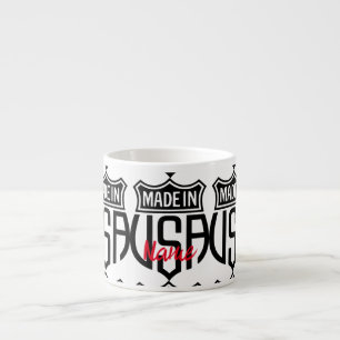 Made in USA Sign Thunder_Cove Espresso Cup