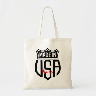 Made in USA Sign Thunder_Cove Tote Bag