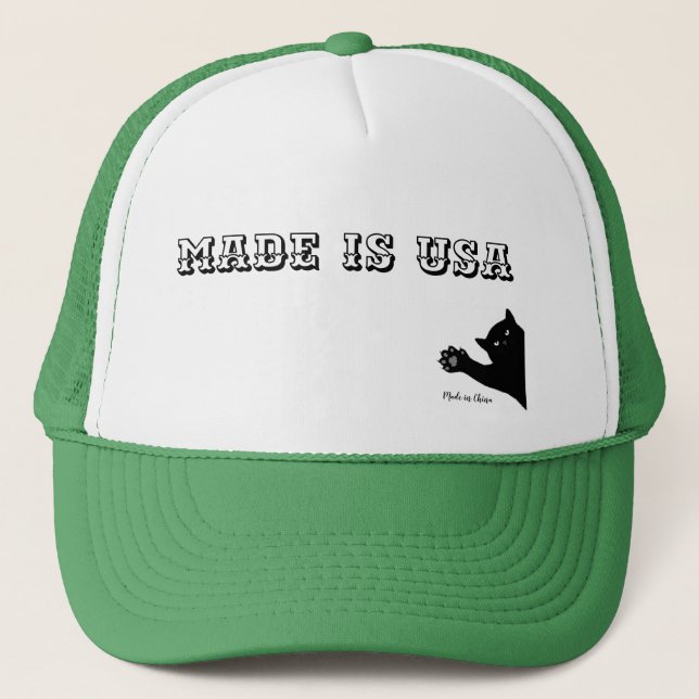 Made in USA Trucker Hat (Front)
