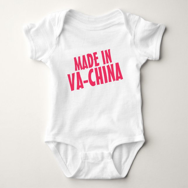 Made in VaChina Baby Bodysuit (Front)