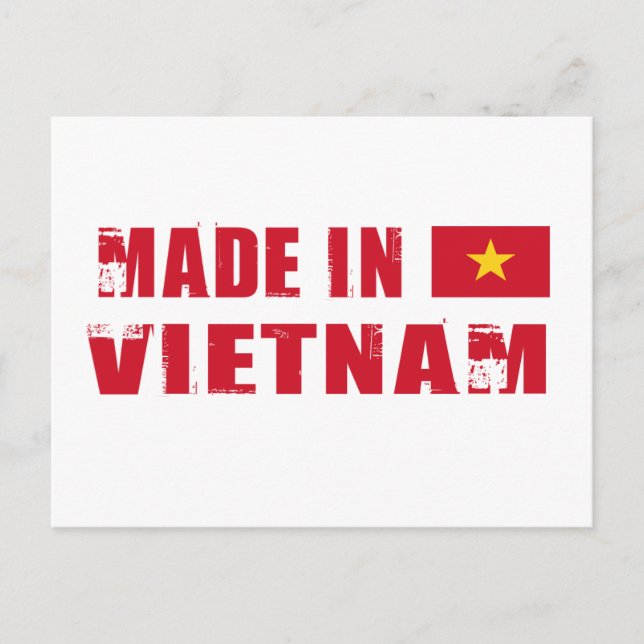 Made in Vietnam Postcard (Front)
