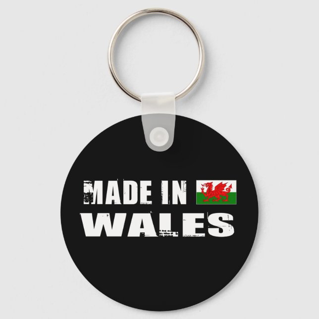 Made in Wales Key Ring (Front)