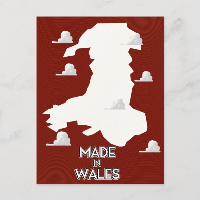 Made in Wales Postcard (Front)