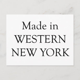 Made in Western New York Postcard