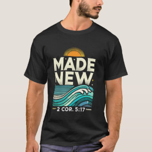 Made New Baptism Shirt Christian Shirts For Youth 