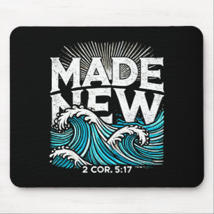 Made New Baptized Baptism  Mouse Pad