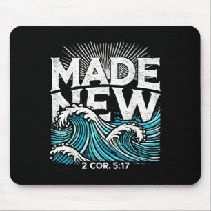 Made New Baptized Baptism  Mouse Pad