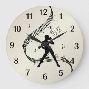 made new not showing ??Jazz Dance Golden / Large Clock
