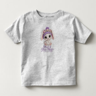 Made Of Pure Magic Cute Baby Bunny Pink Bodysuit