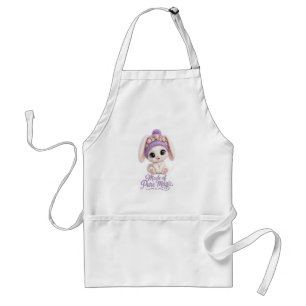 Made Of Pure Magic Cute Baby Bunny Pink Bodysuit Standard Apron