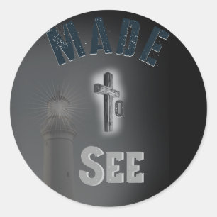 Made to see Sticker