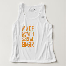 Made with 100% Real Ginger Tank Top