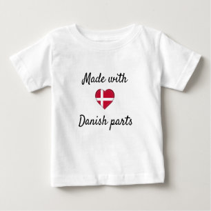 Made with Danish parts Baby T-Shirt