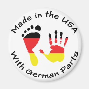 Made With German Parts Magnet