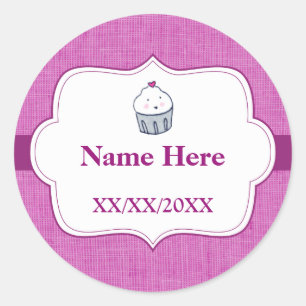 Made with Love Classic Round Sticker