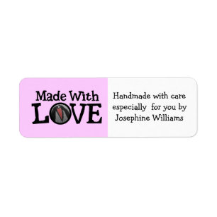 Made with Love - Handmade Gift Tag