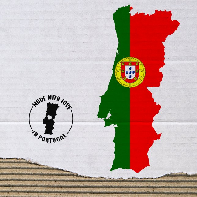 Made With Love in Portugal, Small Business, Rubber Stamp (Creator Uploaded)