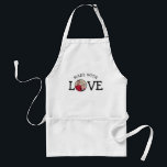 Made with Love Mother's Day Photo Standard Apron<br><div class="desc">Add your kids' photo to this cute Mother's Day apron gift for Moms,  Grandmas,  or other family cooks!</div>