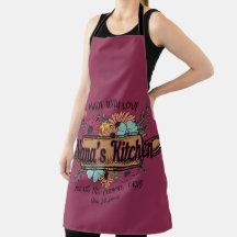 Made With Love Nana's Kitchen Apron