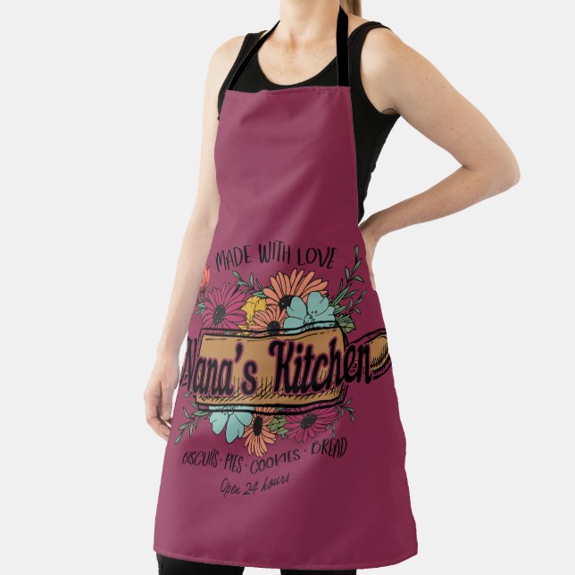 Made With Love Nana's Kitchen Apron (Insitu)