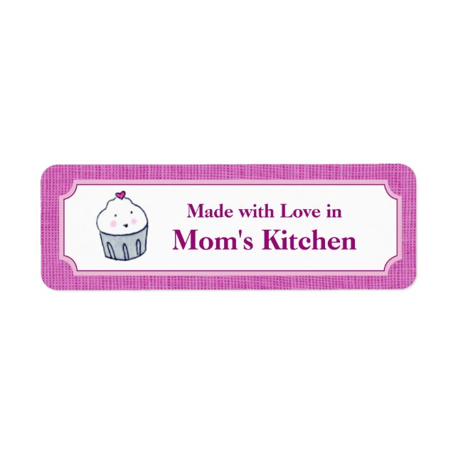 Made with Love Return Address Label (Front)