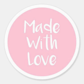 Made With Love Sticker