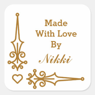 Made With Love stickers