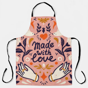 Made with love symmetriccomposition - vintage elem apron