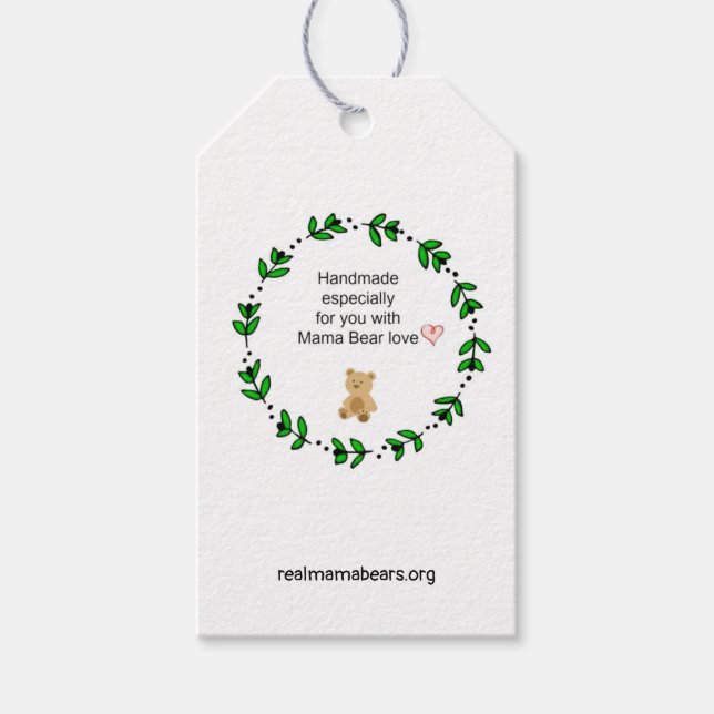 Made with love tag (Front)